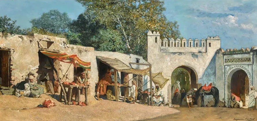 The Bab el Fahs gate, Tangier