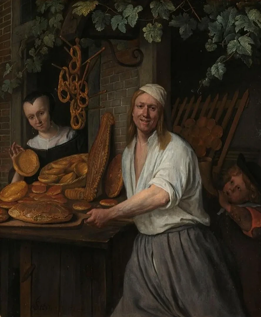 The Baker Arent Oostwaard and his Wife, Catharina Keizerswaard