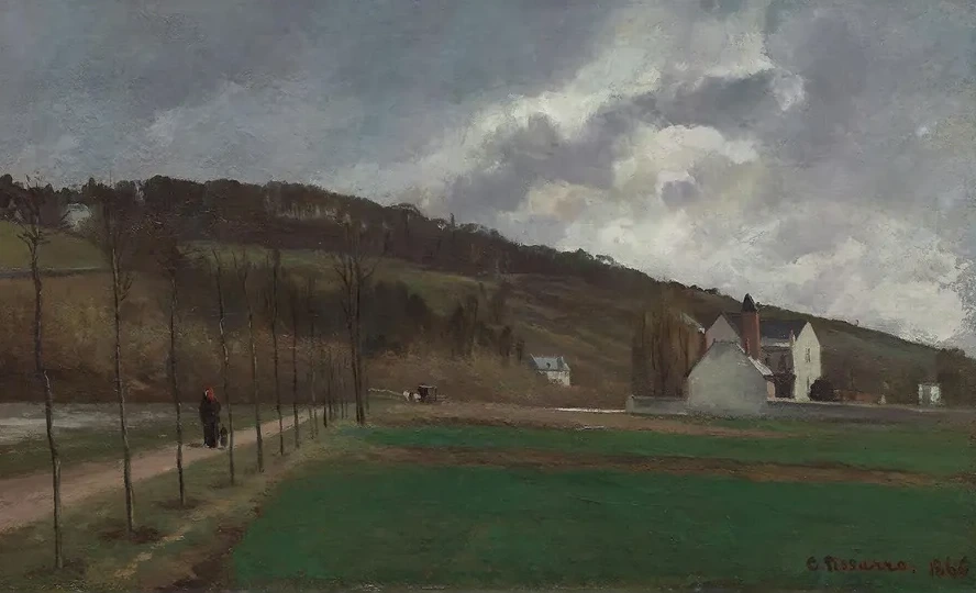The Banks of the Marne in Winter