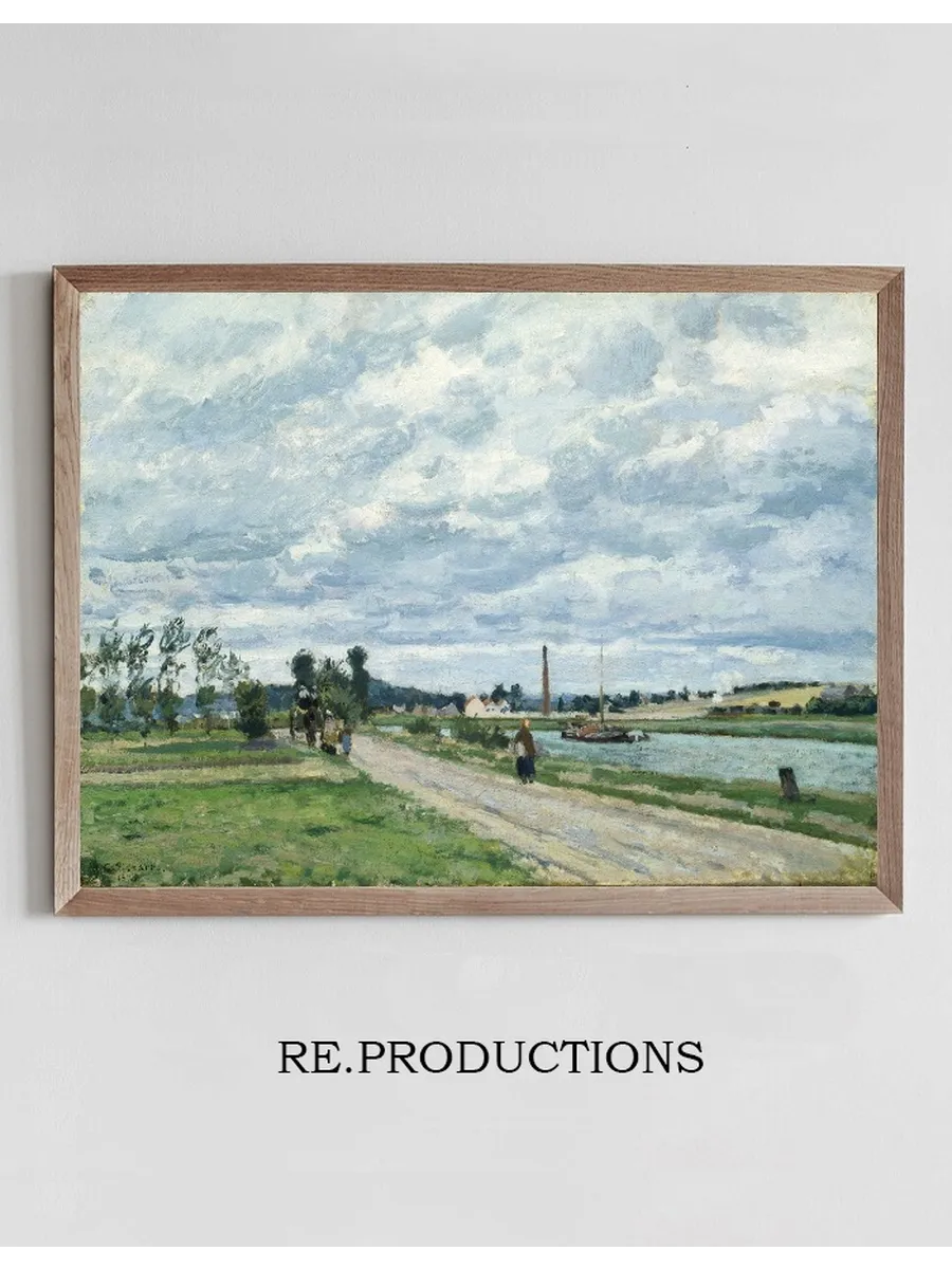 The Banks of the Oise near Pontoise