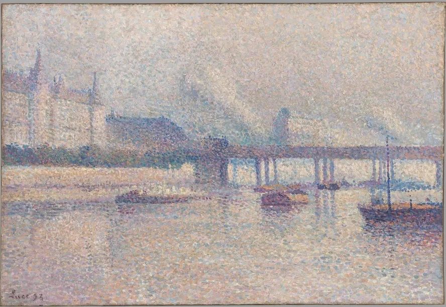 The Banks of the Seine River inParis