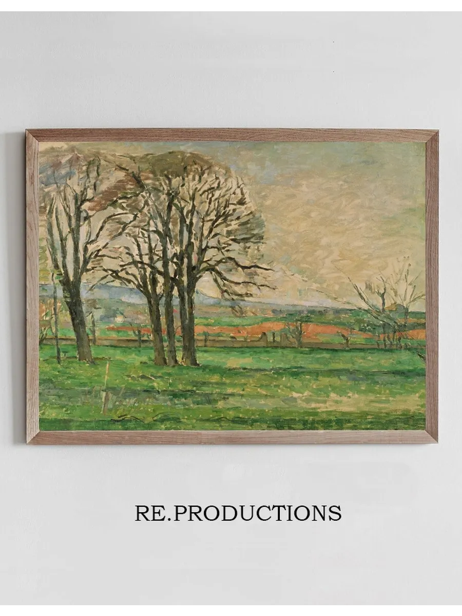 The Bare Trees at Jas de Bouffan