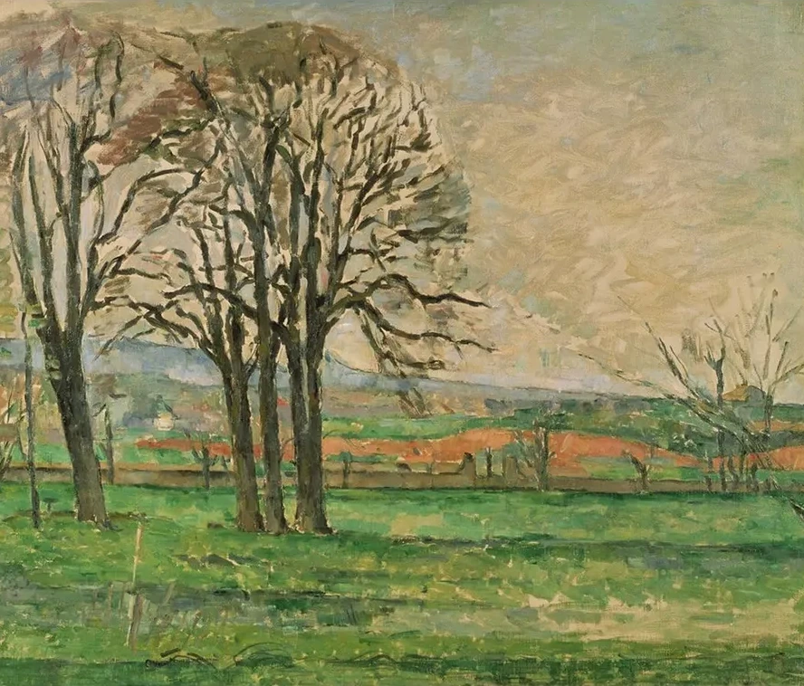 The Bare Trees at Jas de Bouffan