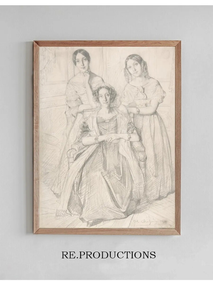 The Baroness Duperr and Her Daughters