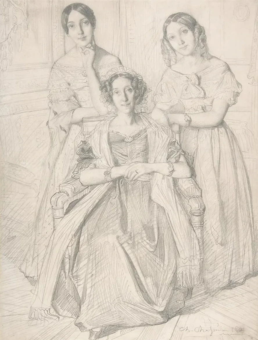The Baroness Duperr and Her Daughters
