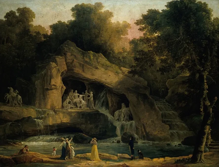 The Baths Of Apollo In Versailles