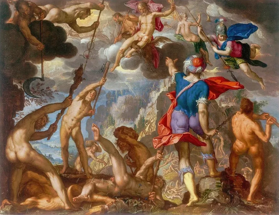 The Battle Between The Gods and The Giants