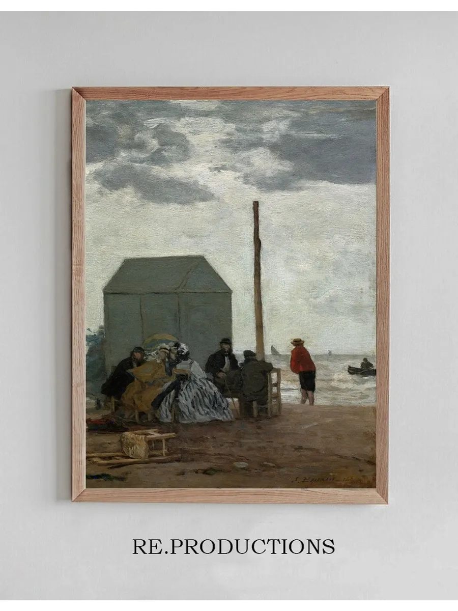 The Beach at Deauville