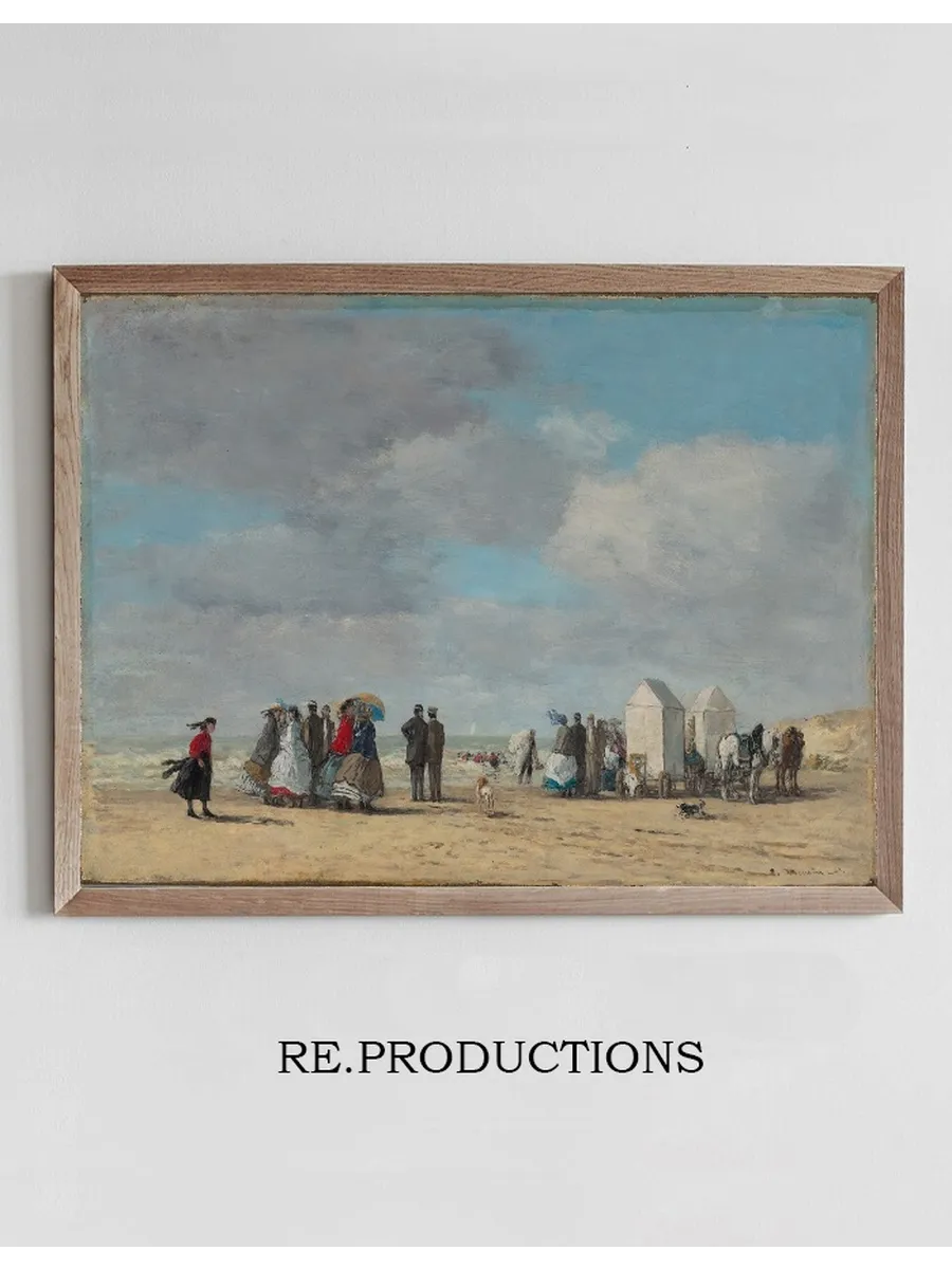 The Beach at Trouville