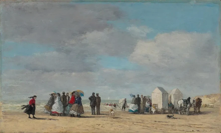 The Beach at Trouville