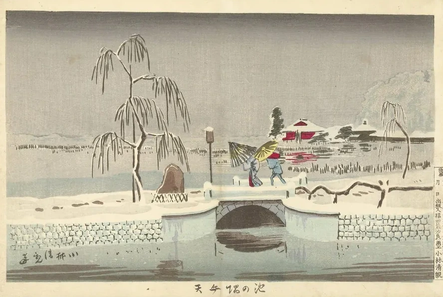 The Benten Shrine At Ikenohata
