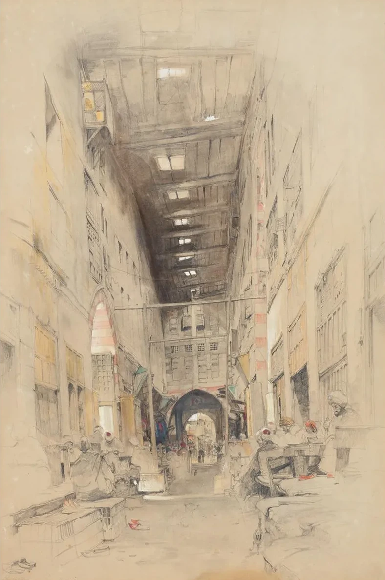 The Bezestein Bazaar, El Khan Khalil, Cairo