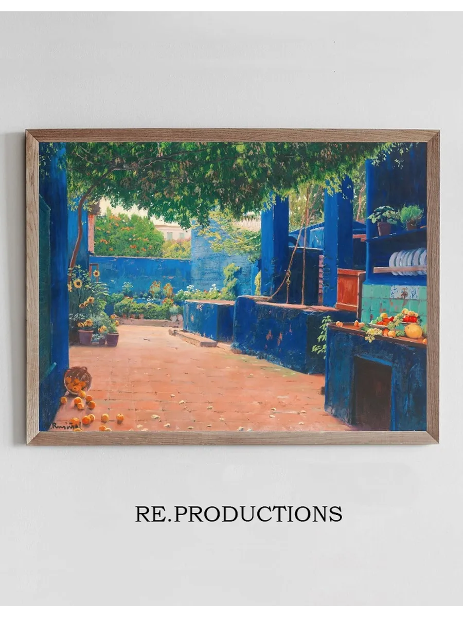 The Blue Courtyard, Arenys