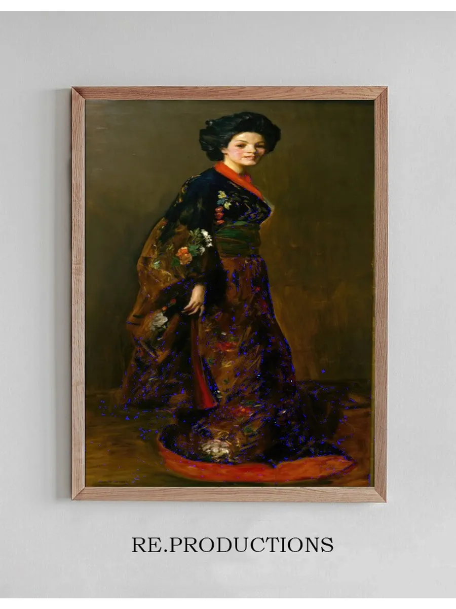 The Blue Kimono