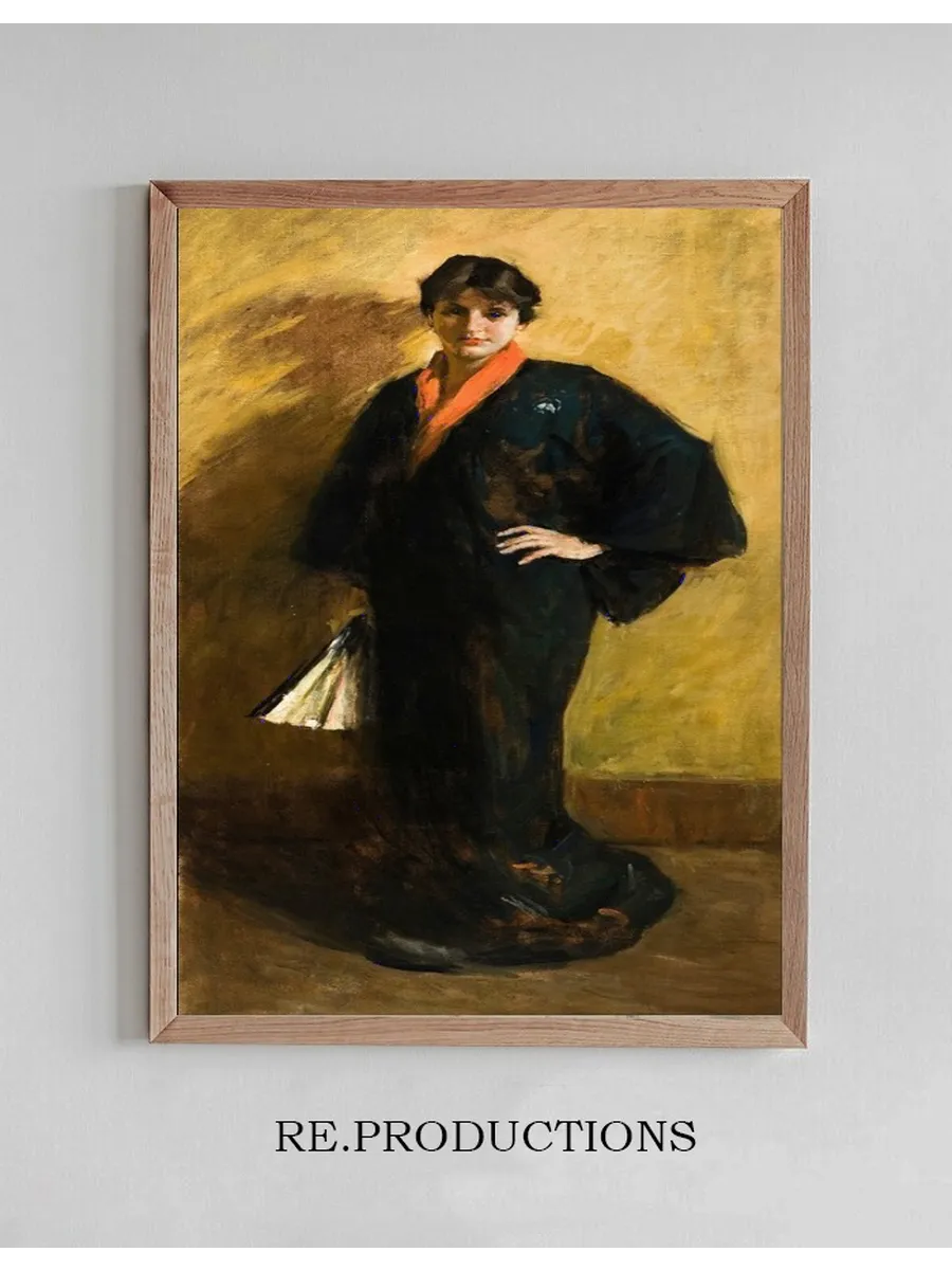 The Blue Kimono