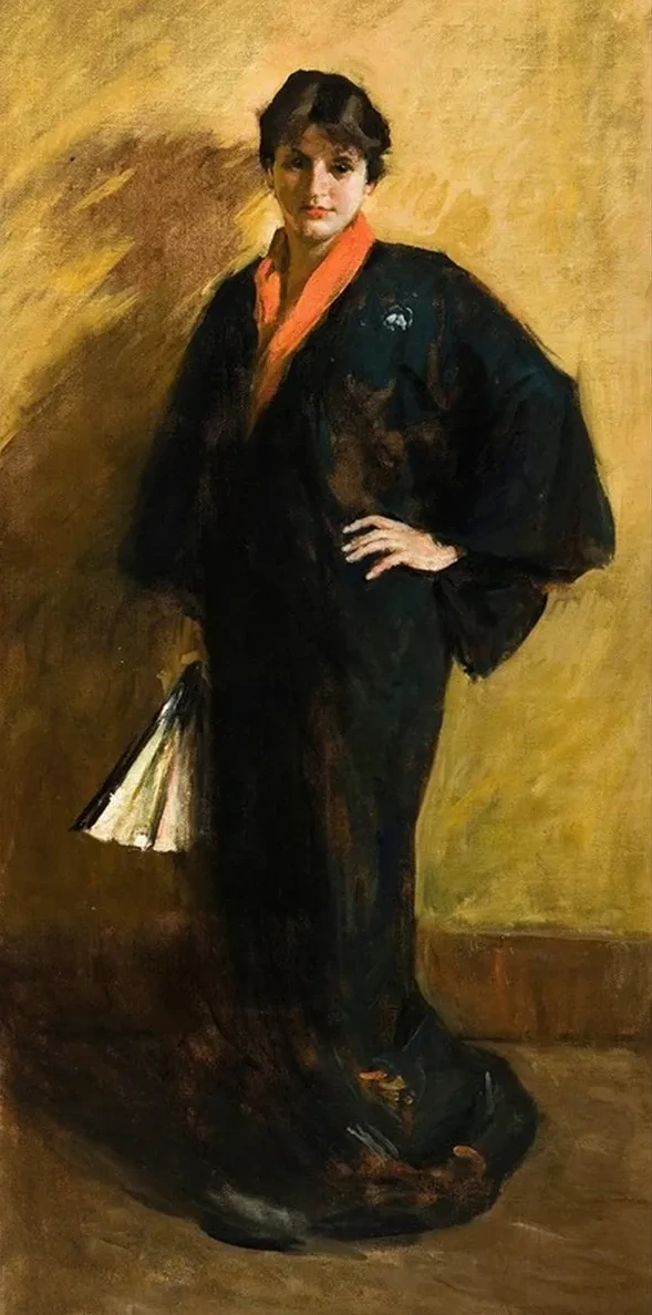 The Blue Kimono