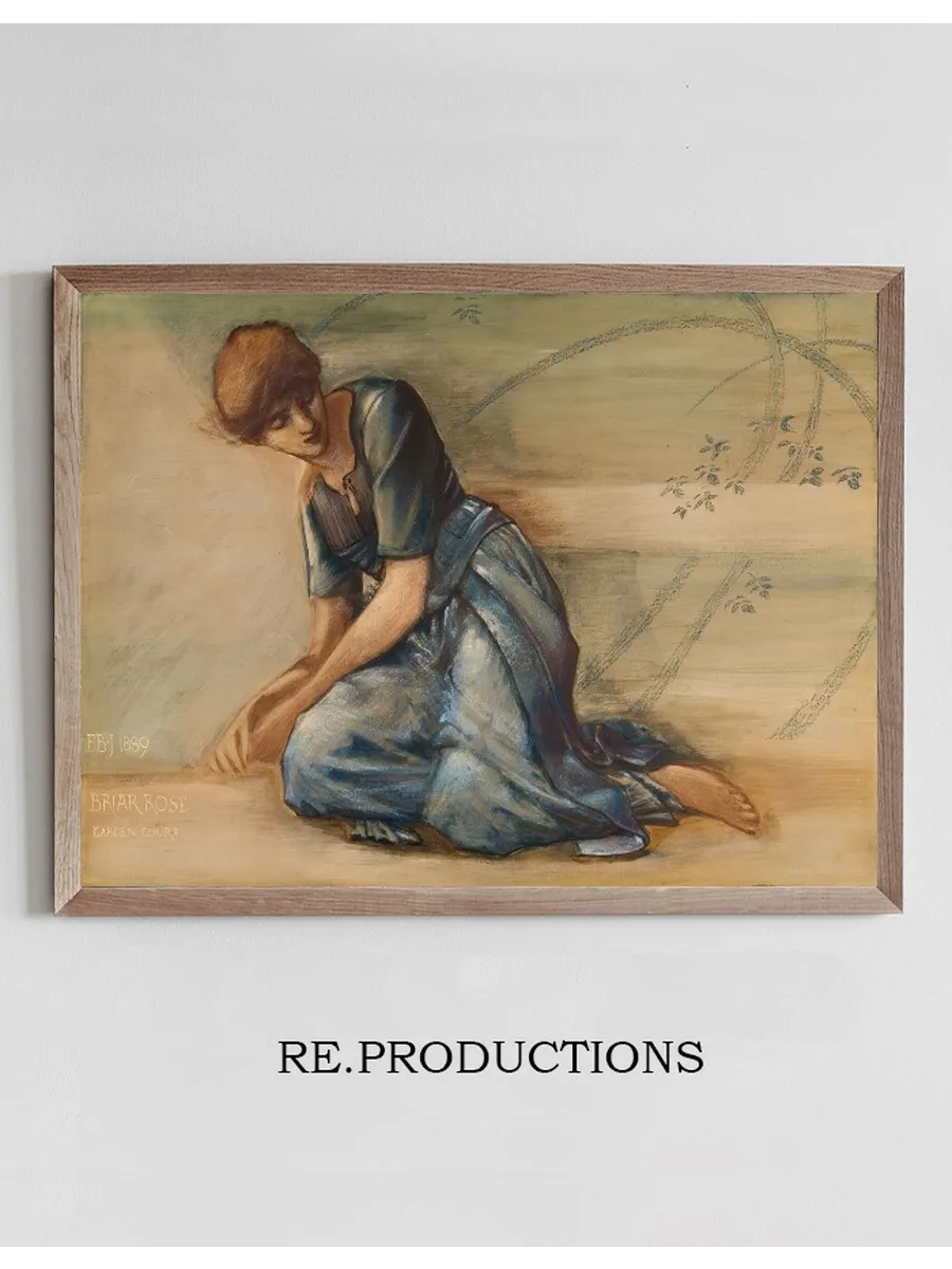 The Briar Rose Series Study for The Garden Court IV
