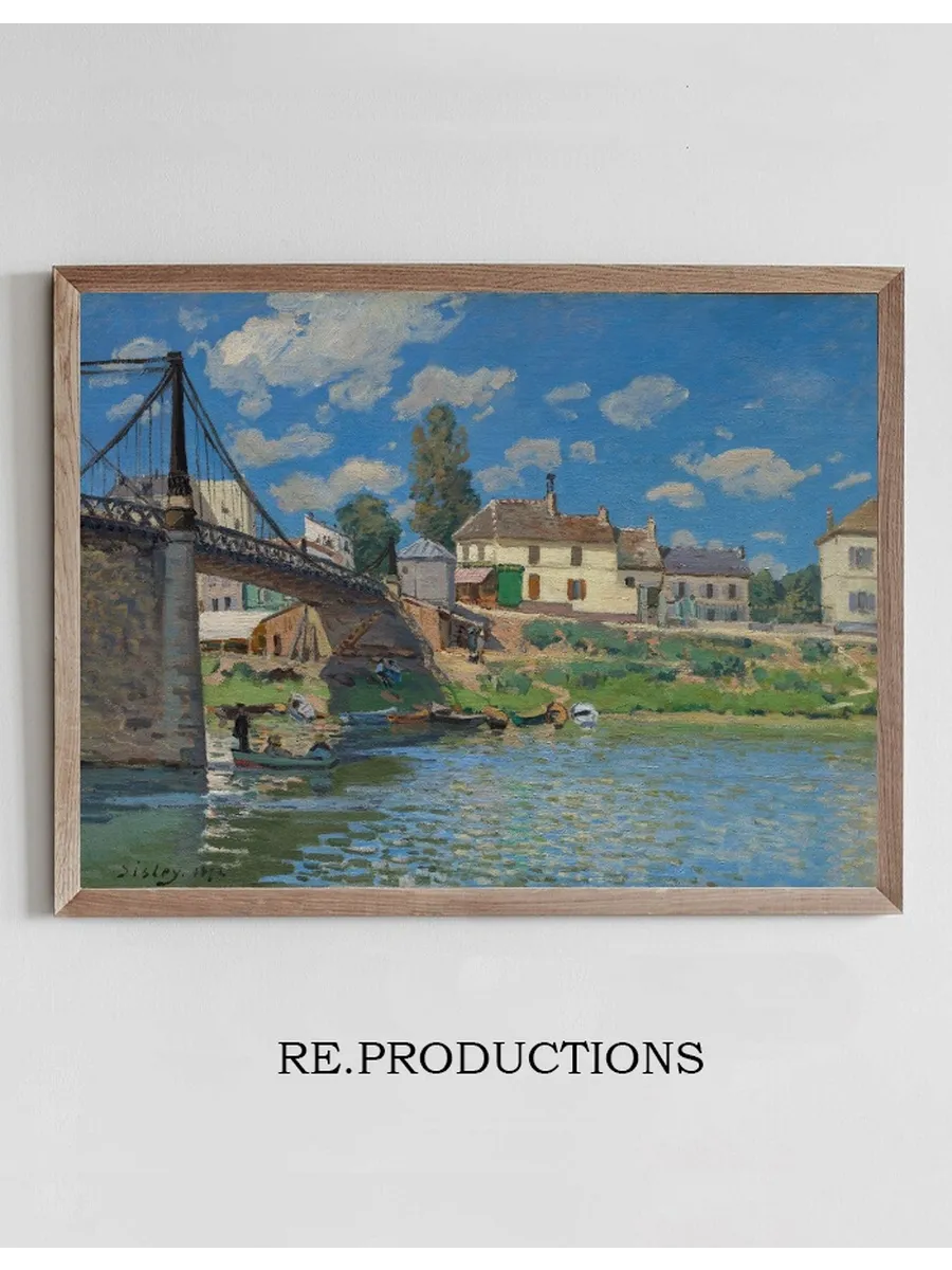 The Bridge at Villeneuve - la - Garenne