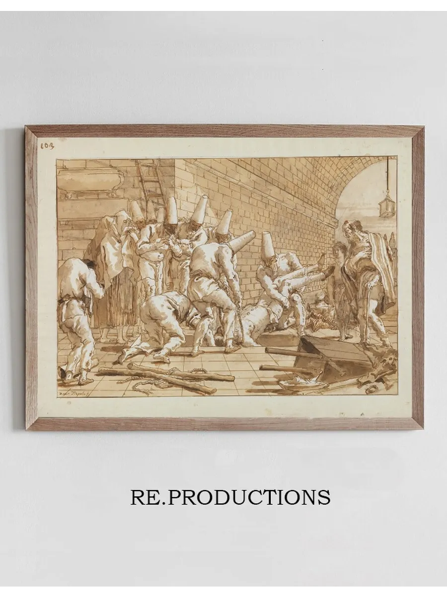 The Burial of Punchinello