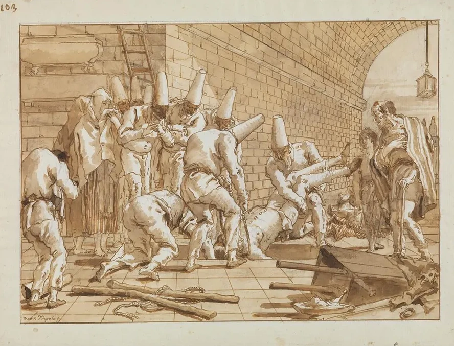 The Burial of Punchinello