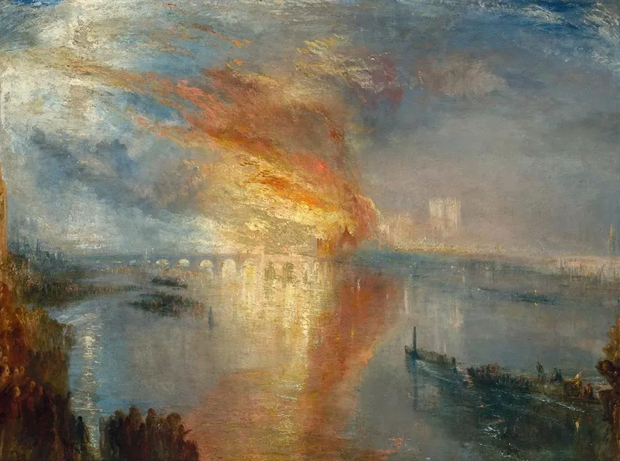 The Burning of the Houses of Lords and Commons, 16 October 1834