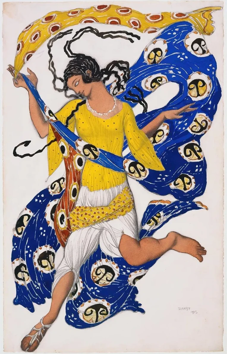 The Butterfly (Costume Design for Anna Pavlova)
