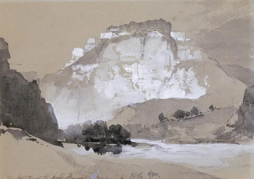 The Ca on Of The Belle Fourche, Wyoming
