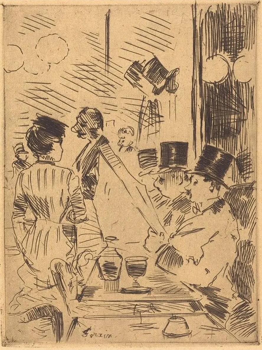 The Cafe of the New Athens