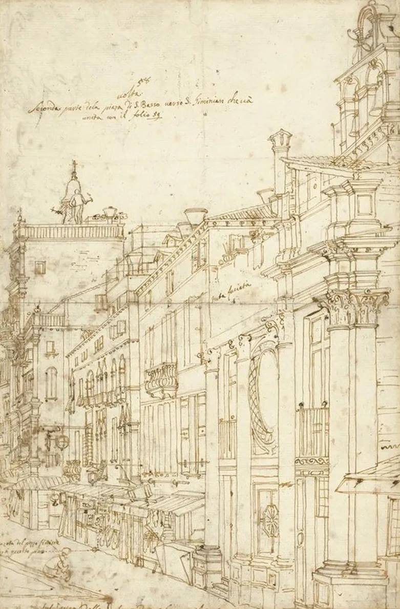 The Campo S. Basso The North Side with the Church