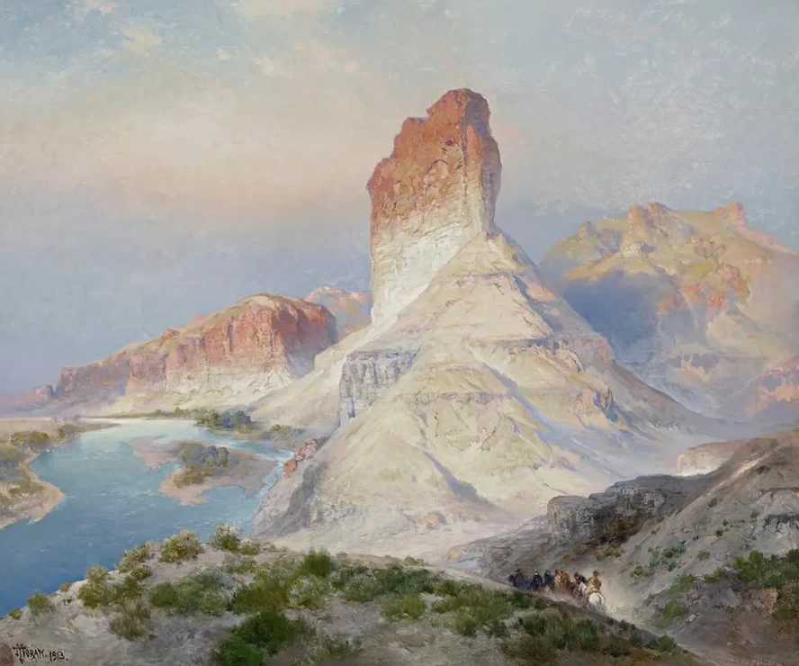 The Castle Rock, Green River, Wyoming