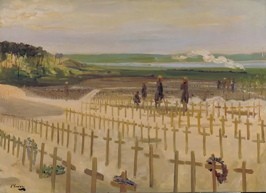 The Cemetery, Etaples, 1919