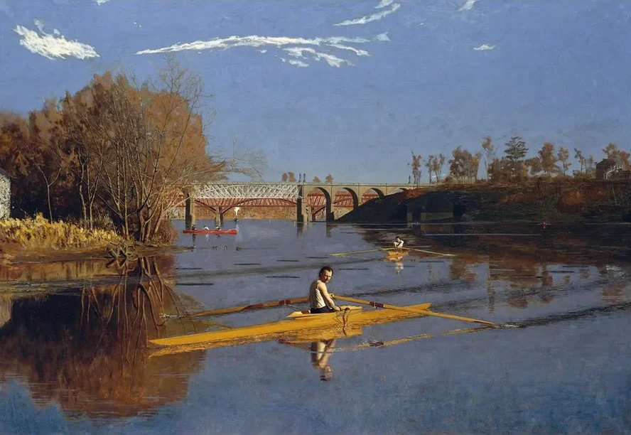 The Champion Single Sculls (Max Schmitt in a Single Scull)