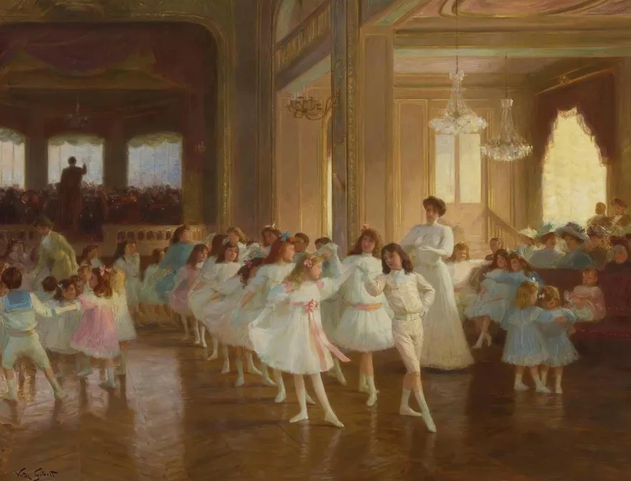 The Children's Dance Recital At The Casino De Dieppe