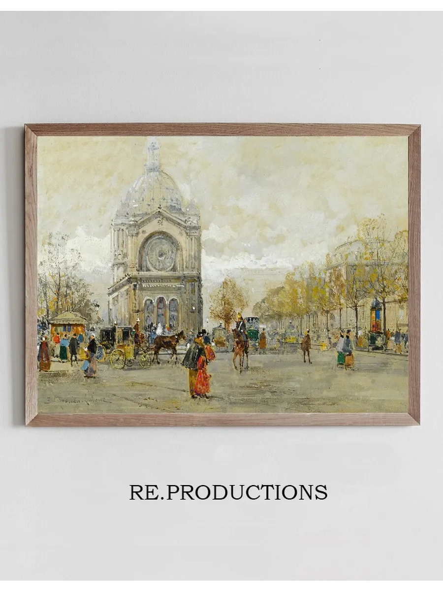 The Church of St. Augustin, Paris