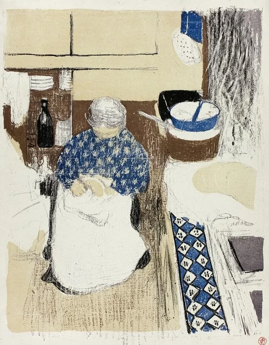 The Cook, Plate Eleven from Landscapes and Interiors