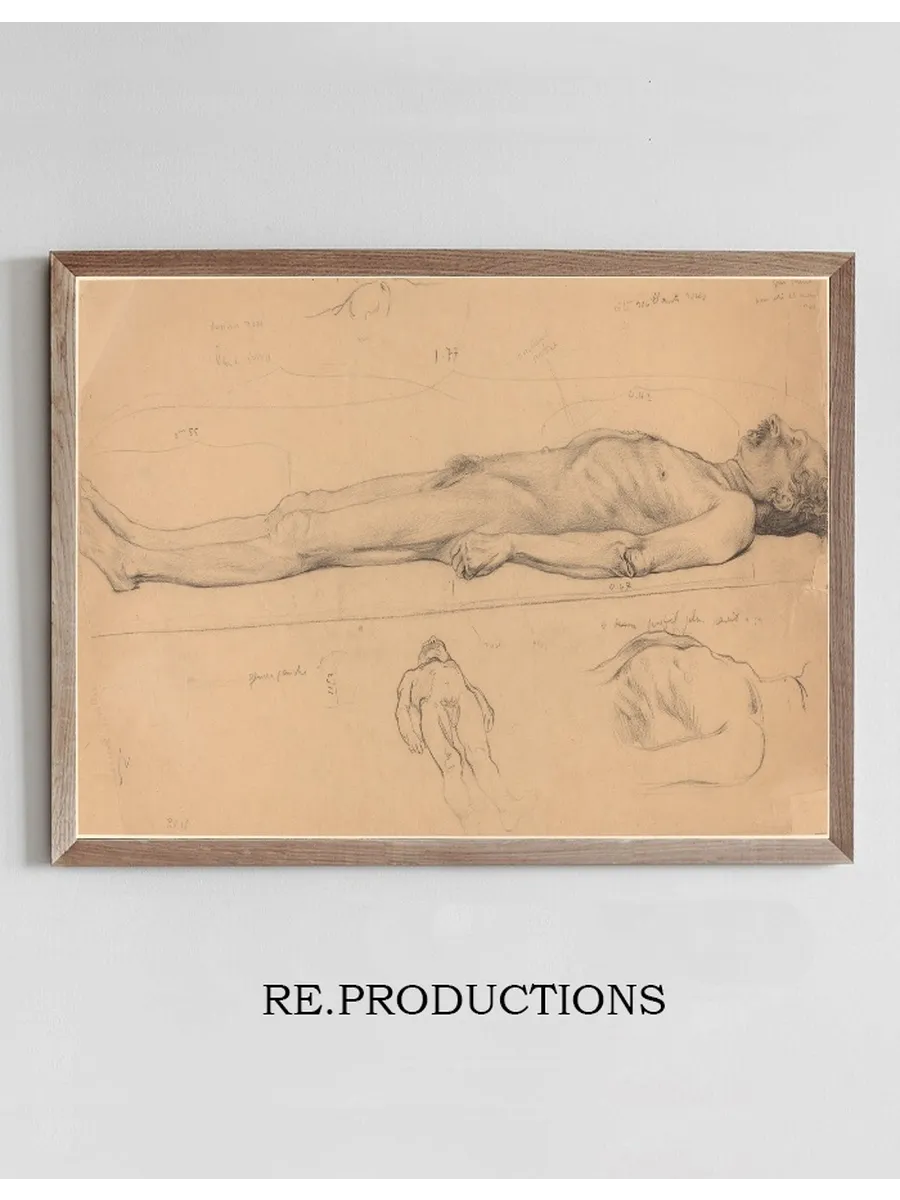 The Corpse (Study for The Dead Christ)