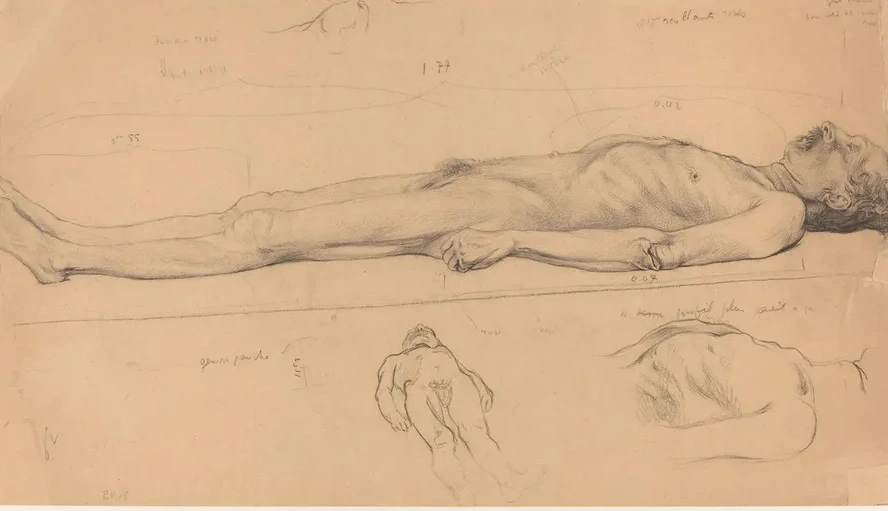 The Corpse (Study for The Dead Christ)