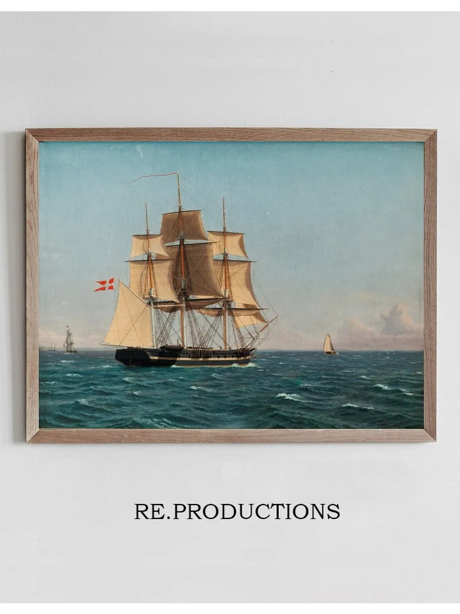 The Corvette Najaden under Sail