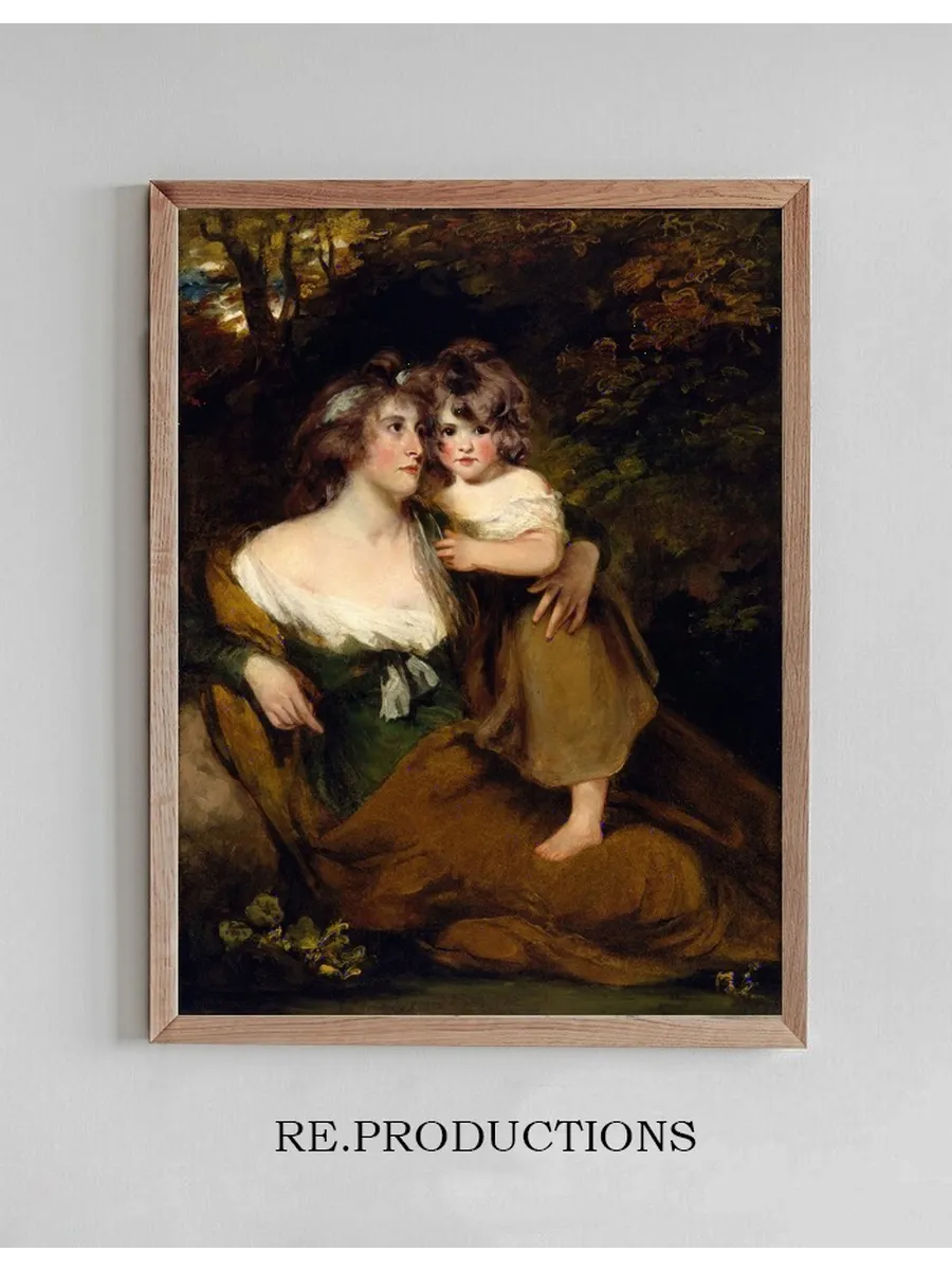 The Countess of Darnley and her Daughter, Lady Elizabeth Bligh
