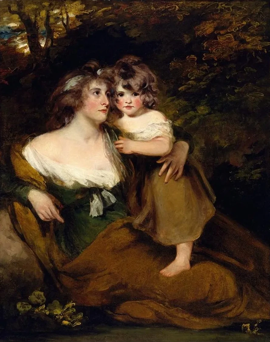 The Countess of Darnley and her Daughter, Lady Elizabeth Bligh