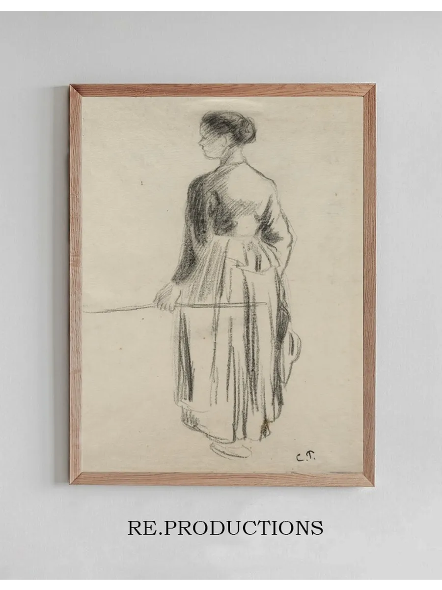 The Cowherdess, Eragny