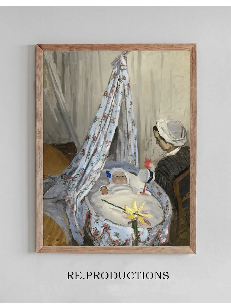 The Cradle Camille with the Artist's Son Jean