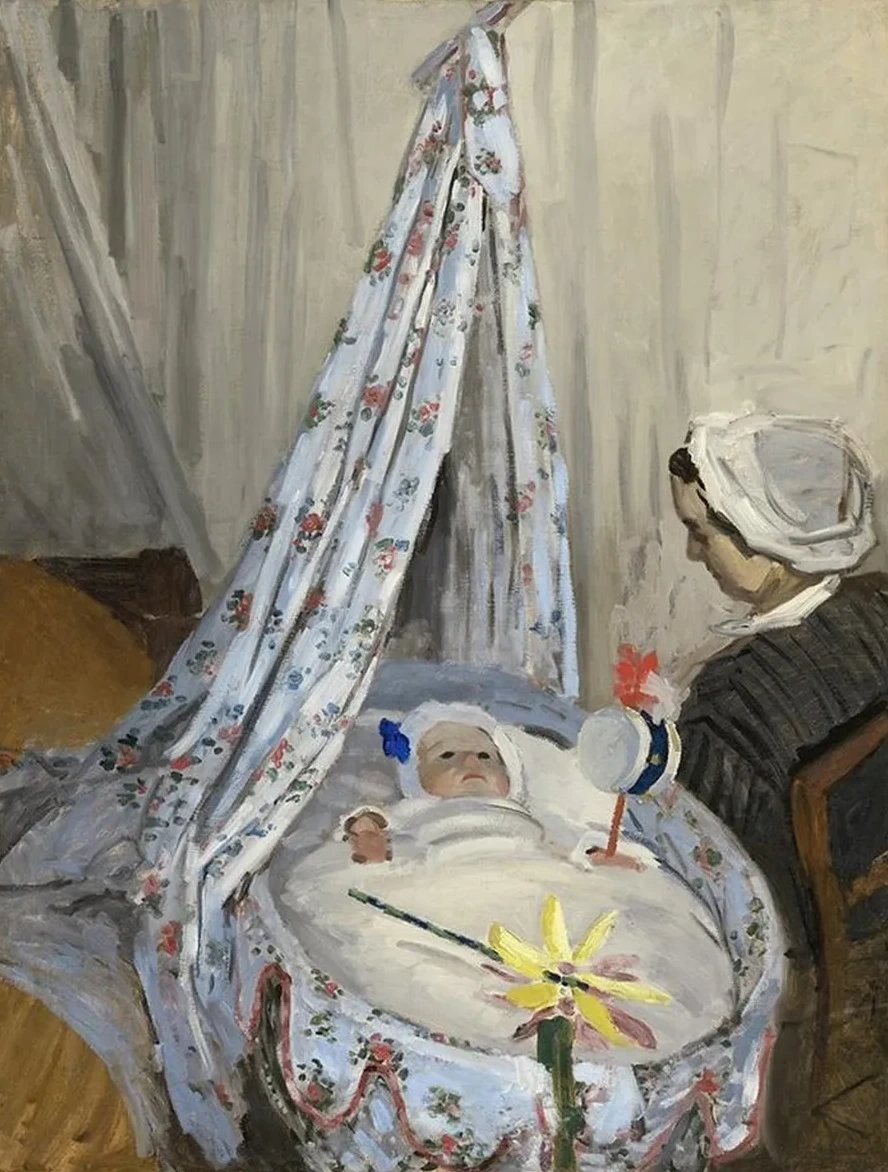 The Cradle Camille with the Artist's Son Jean