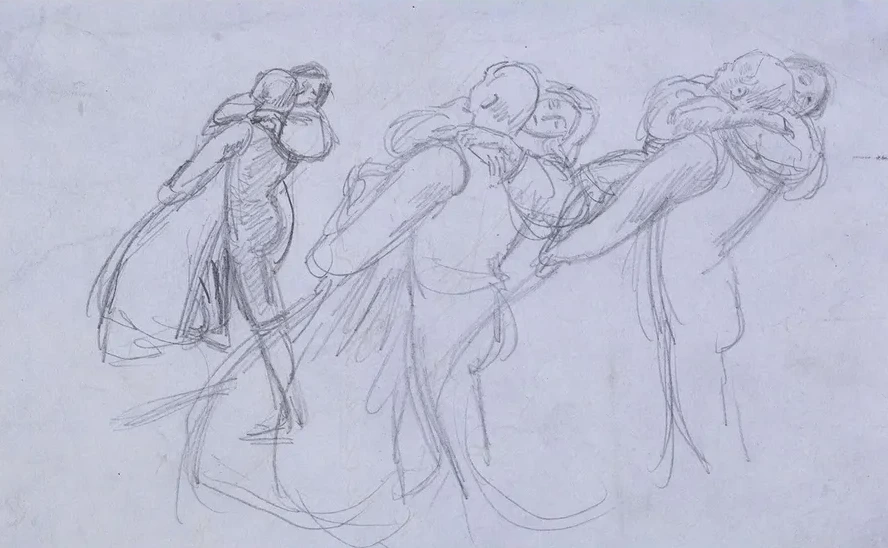 The Crown of Love by George Meredith Three Studies of the Lover Carrying the Princess Up the Hill