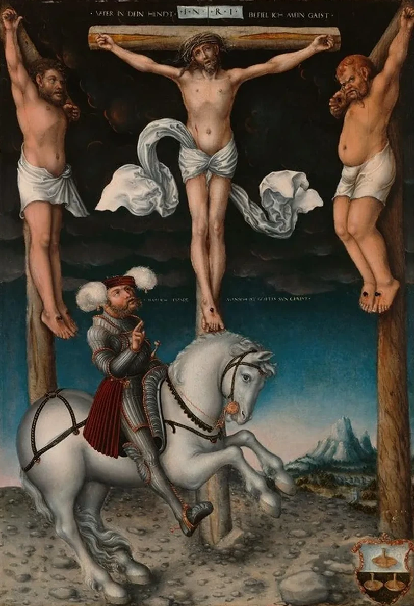 The Crucifixion with the Convertedcenturion
