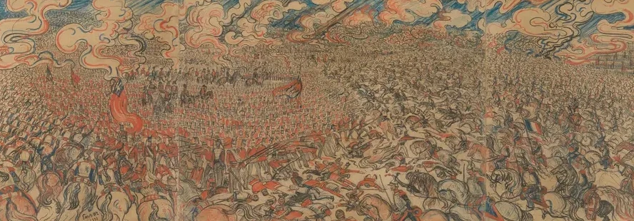 The Cuirassiers at Waterloo