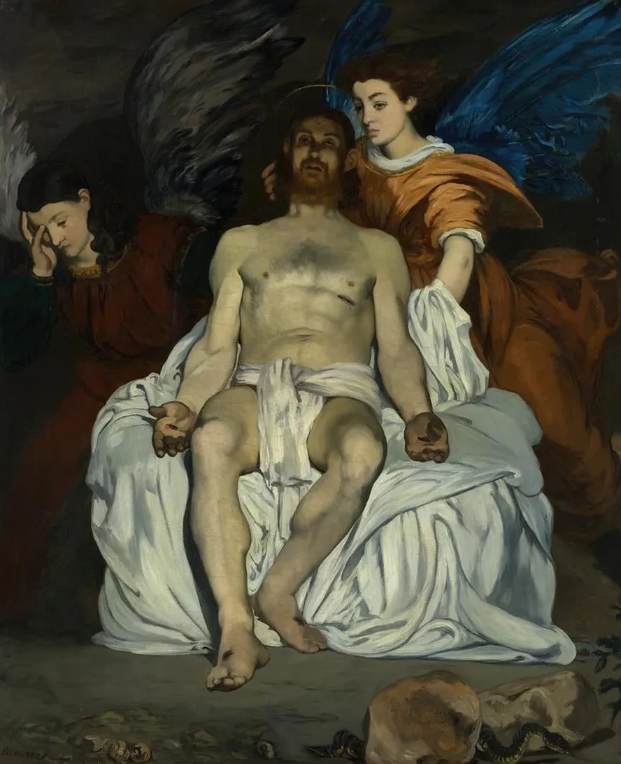 The Dead Christ with Angels