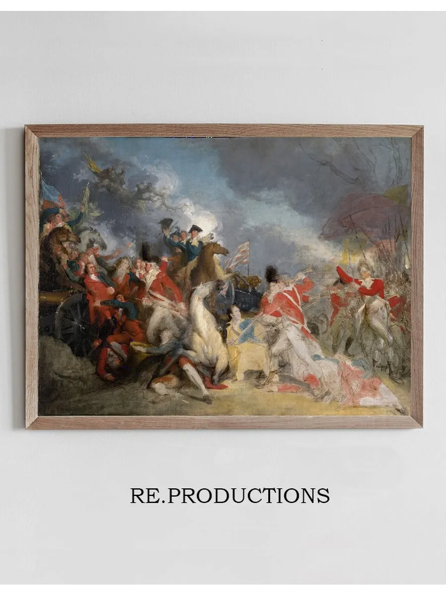 The Death of General Mercer at the Battle of Princeton, 3 January 1777