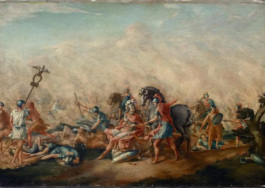 The Death of Paulus Aemilius at the Battle ofCannae