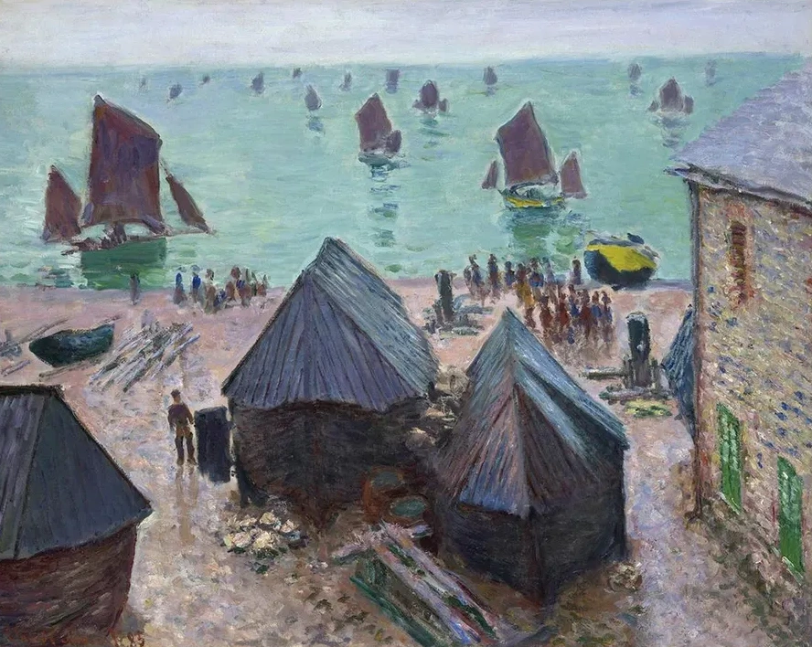 The Departure of the Boats, Tretat